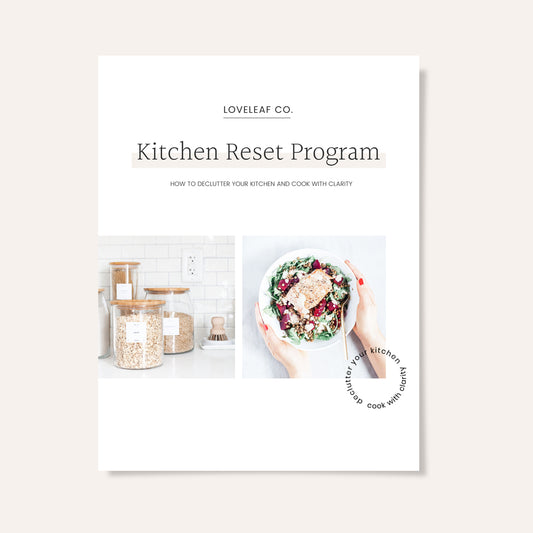 Kitchen Reset Program