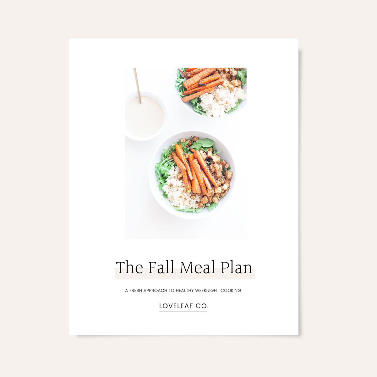 The Fall Meal Plan